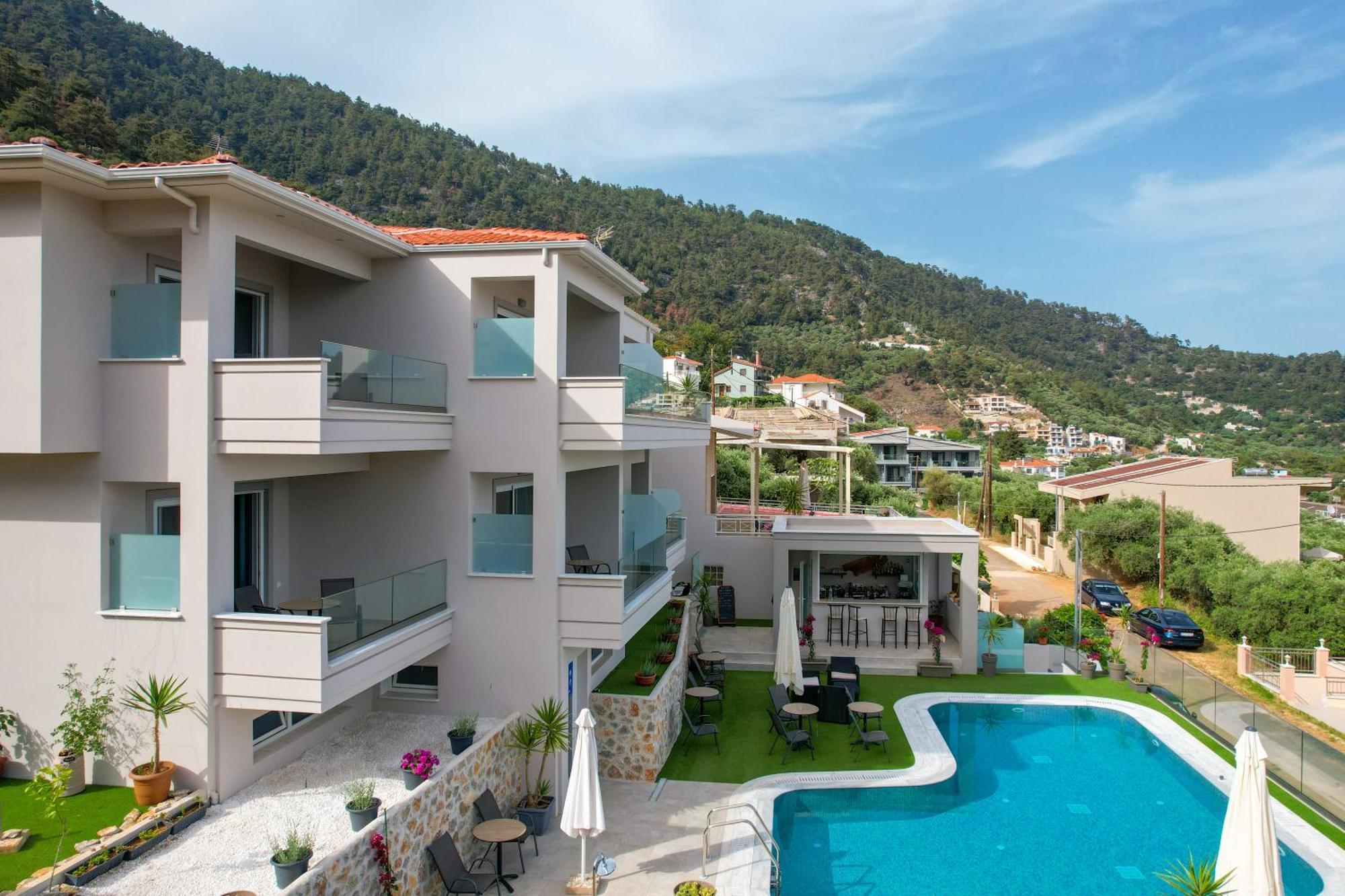 Villa Finikas Thassos Golden Beach Chrisi Ammoudia Exterior foto
