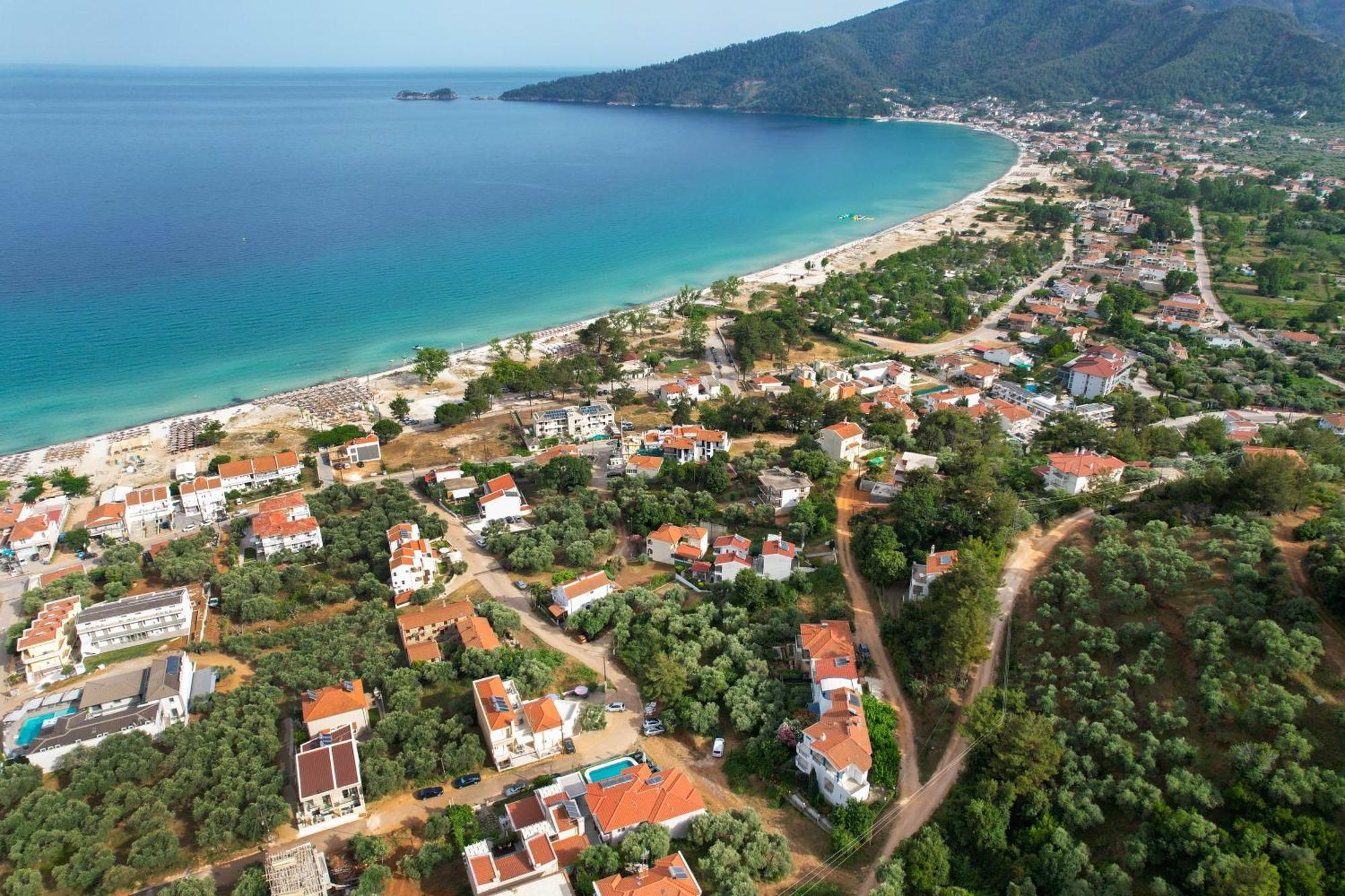 Villa Finikas Thassos Golden Beach Chrisi Ammoudia Exterior foto