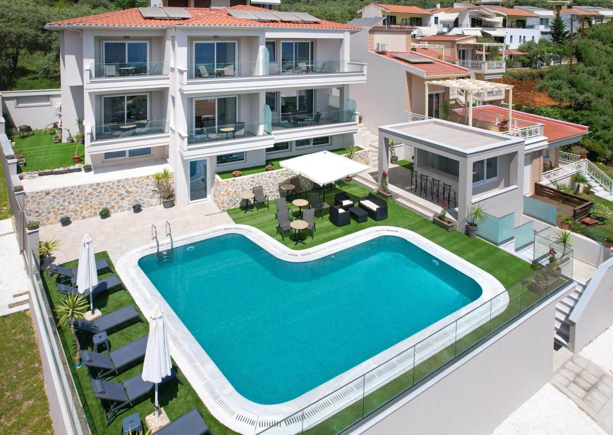 Villa Finikas Thassos Golden Beach Chrisi Ammoudia Exterior foto