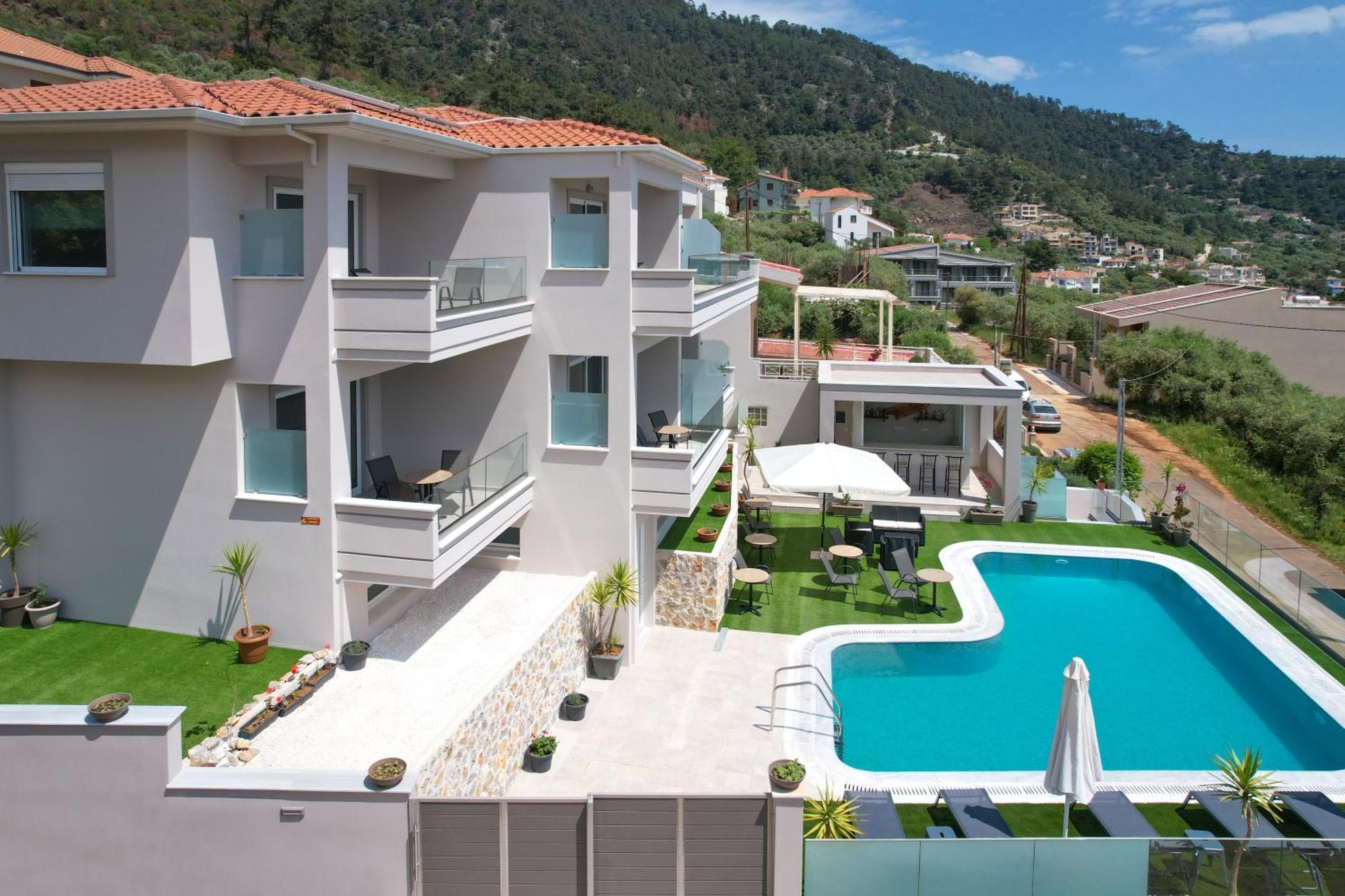 Villa Finikas Thassos Golden Beach Chrisi Ammoudia Exterior foto