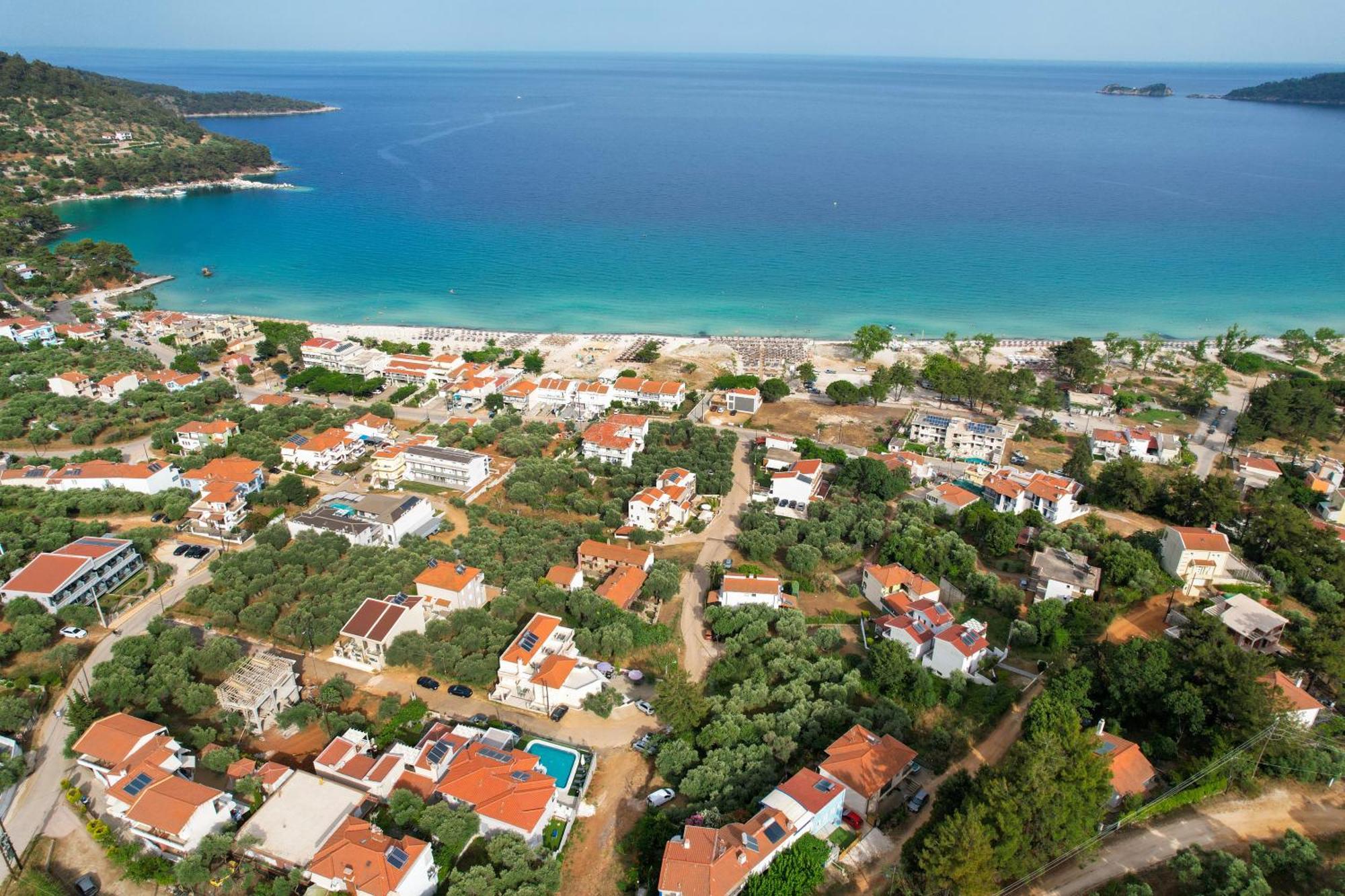 Villa Finikas Thassos Golden Beach Chrisi Ammoudia Exterior foto