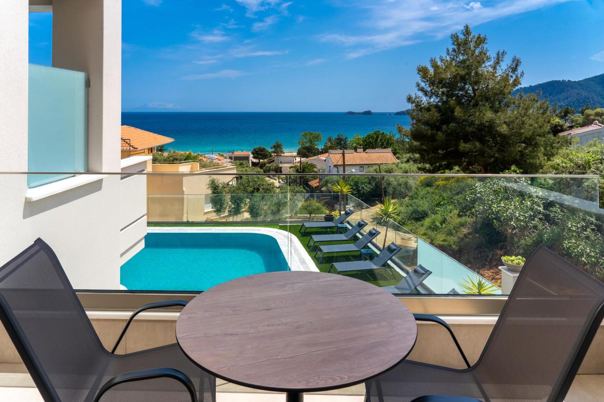 Villa Finikas Thassos Golden Beach Chrisi Ammoudia Exterior foto