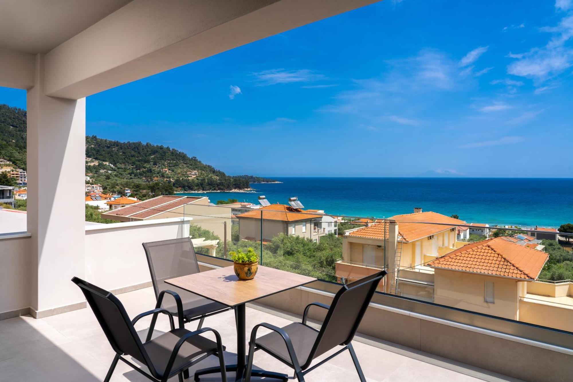 Villa Finikas Thassos Golden Beach Chrisi Ammoudia Exterior foto