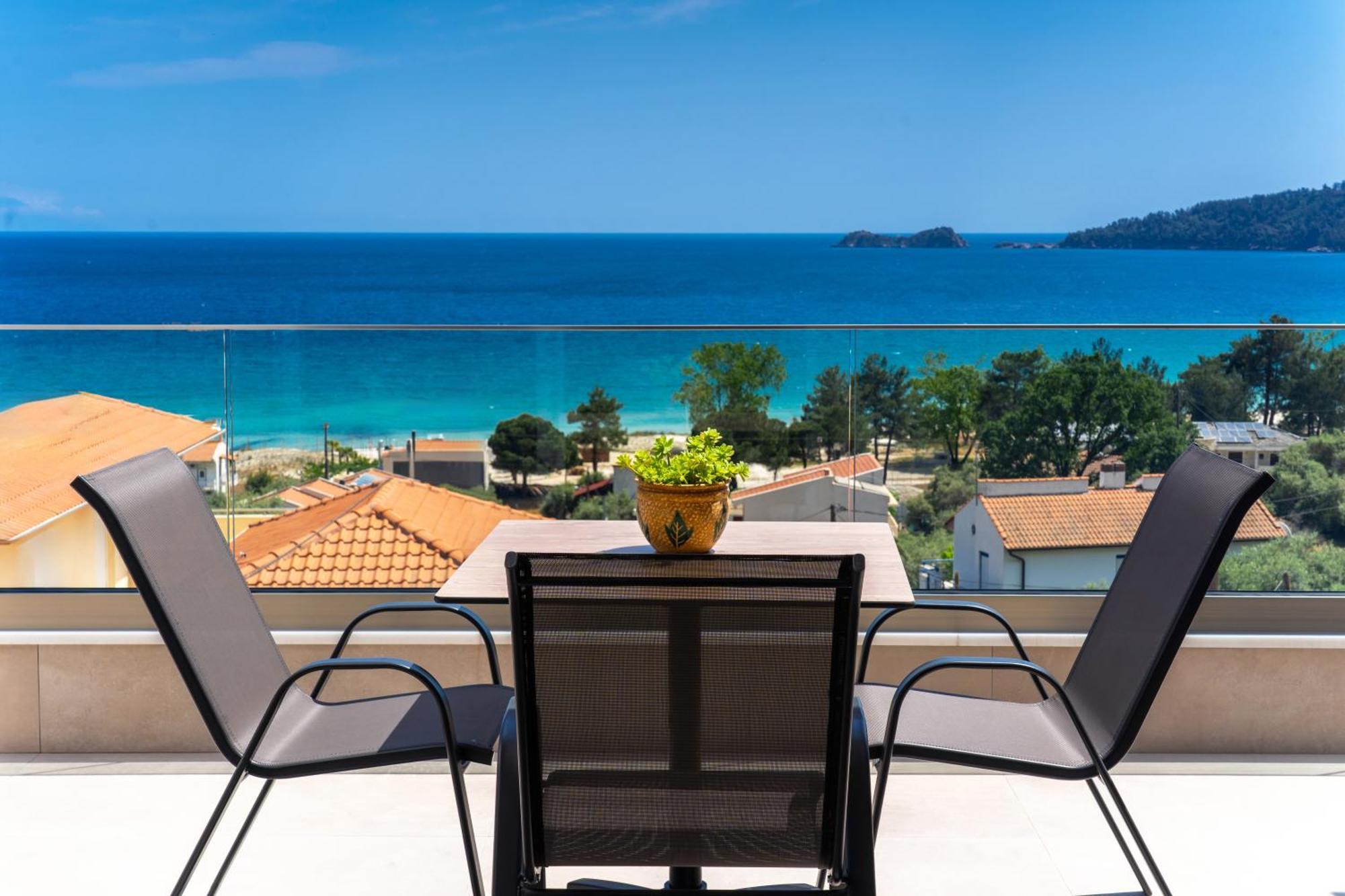 Villa Finikas Thassos Golden Beach Chrisi Ammoudia Exterior foto