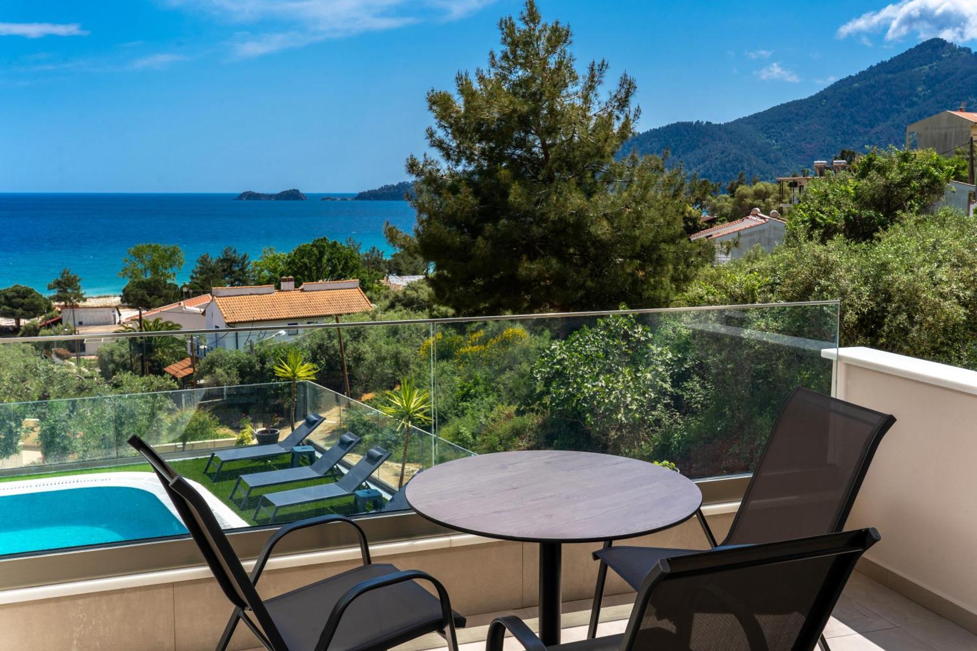 Villa Finikas Thassos Golden Beach Chrisi Ammoudia Exterior foto