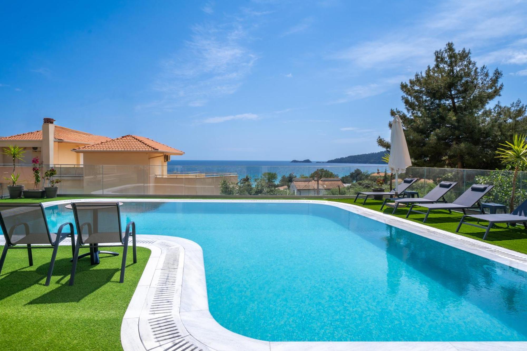 Villa Finikas Thassos Golden Beach Chrisi Ammoudia Exterior foto