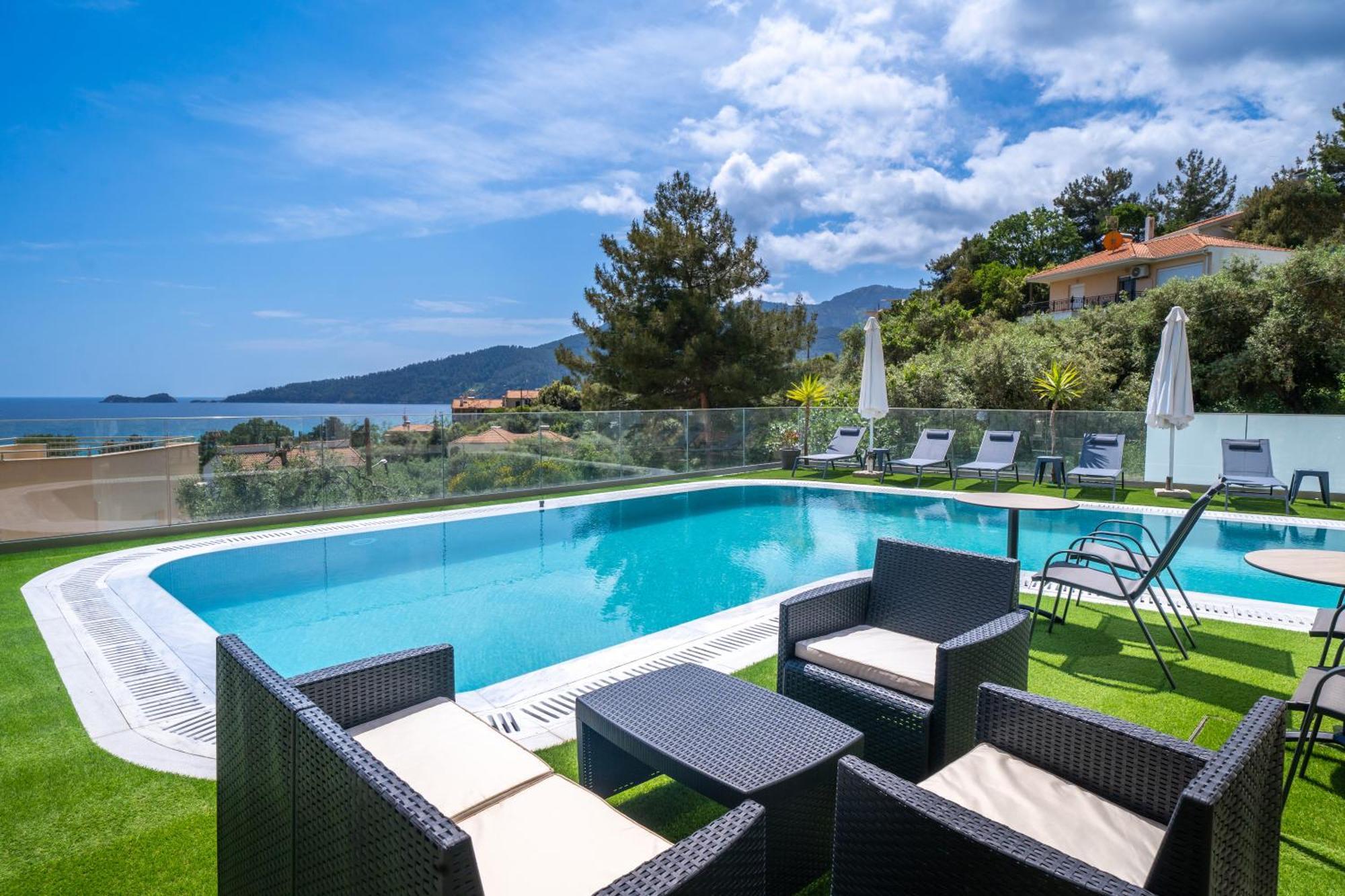 Villa Finikas Thassos Golden Beach Chrisi Ammoudia Exterior foto